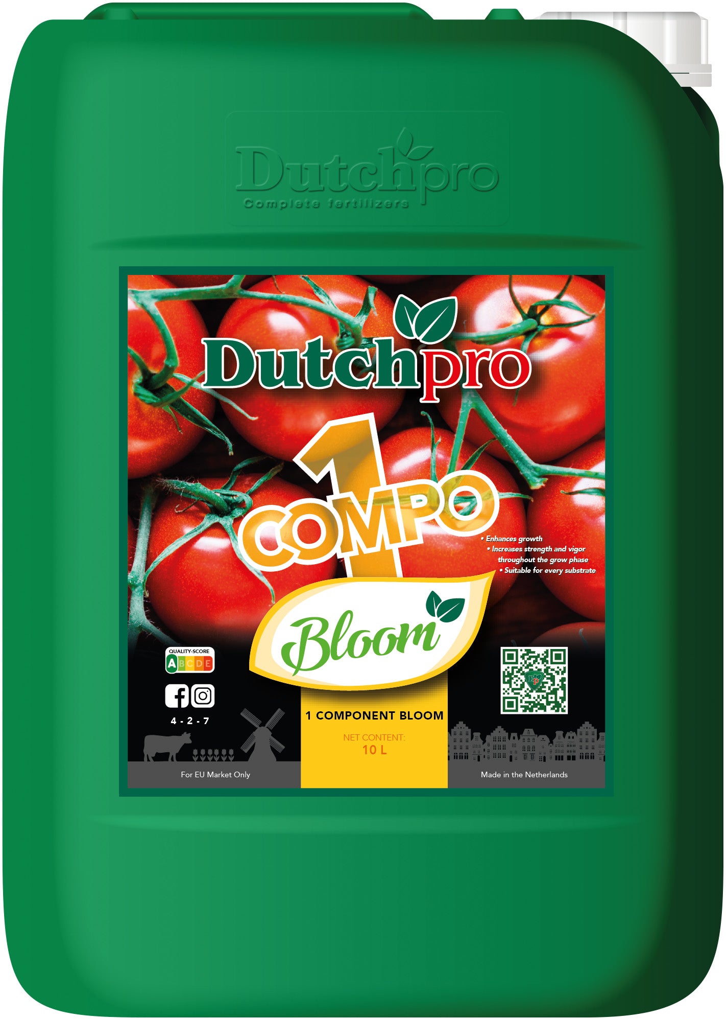 Dutch PRO 1 Compo Bloom - 10L