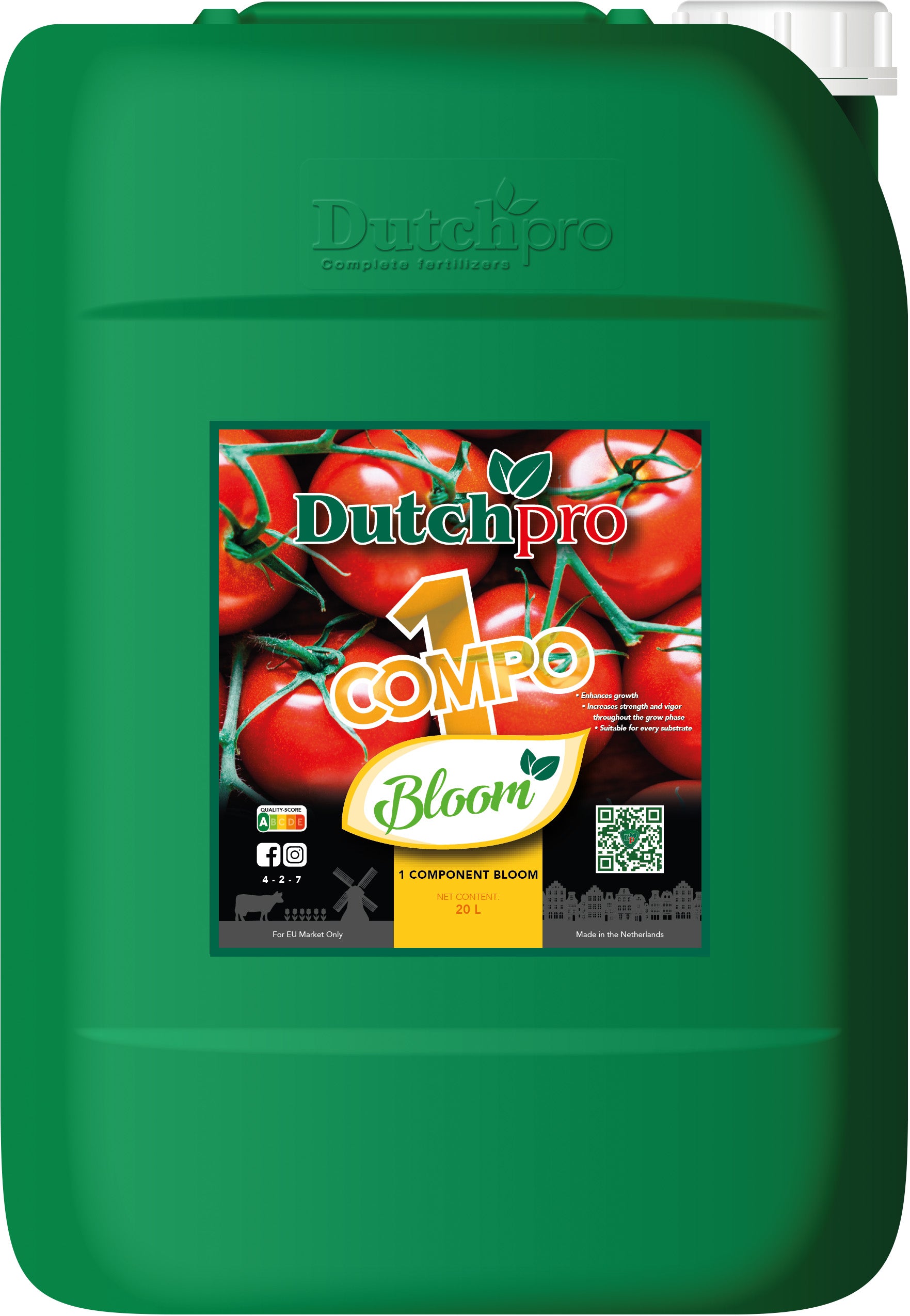 Dutch PRO 1 Compo Bloom - 20L
