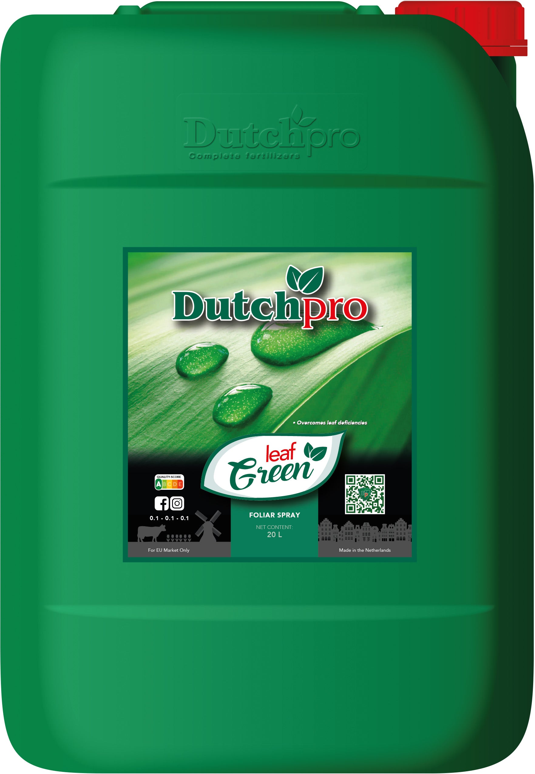 Dutch PRO Leaf Green - 20L