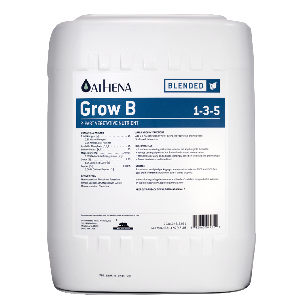 Athena Grow B - 5 Gallon