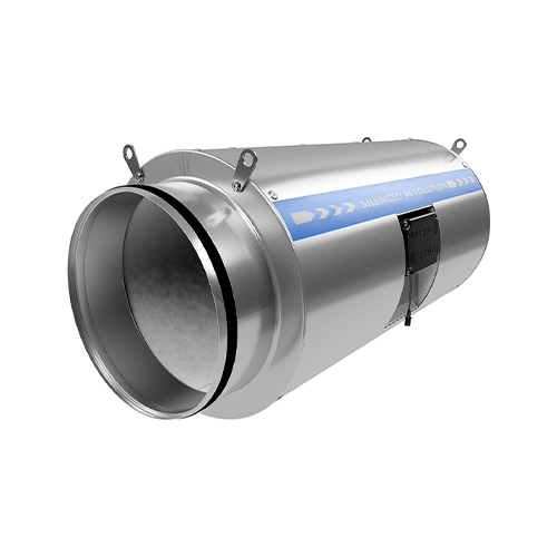Systemair Revolution Vector Silenced EC Fan The unit includes a digital EC motor - 250mm (1822m3/hr)