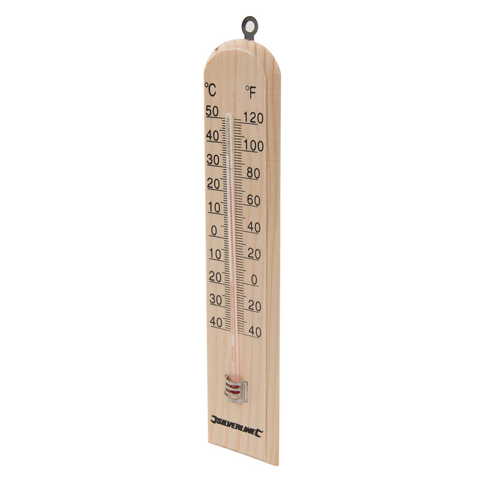 Thermometer Traditional Wooden